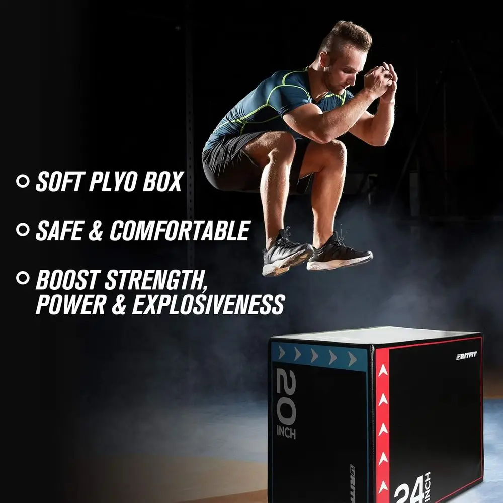 3-in-1 Plyometric Box Set - 30 - огляд і ціна Home Gym Jump Box