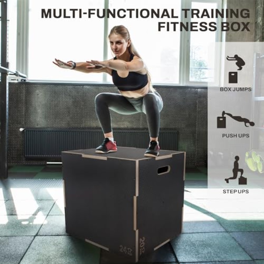 Home gym plyometric workout pl - огляд і ціна Home Gym Jump Box