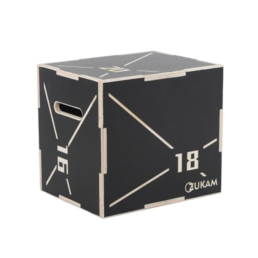 Non-Slip Wood Plyometric Jump  - огляд і ціна Home Gym Jump Box