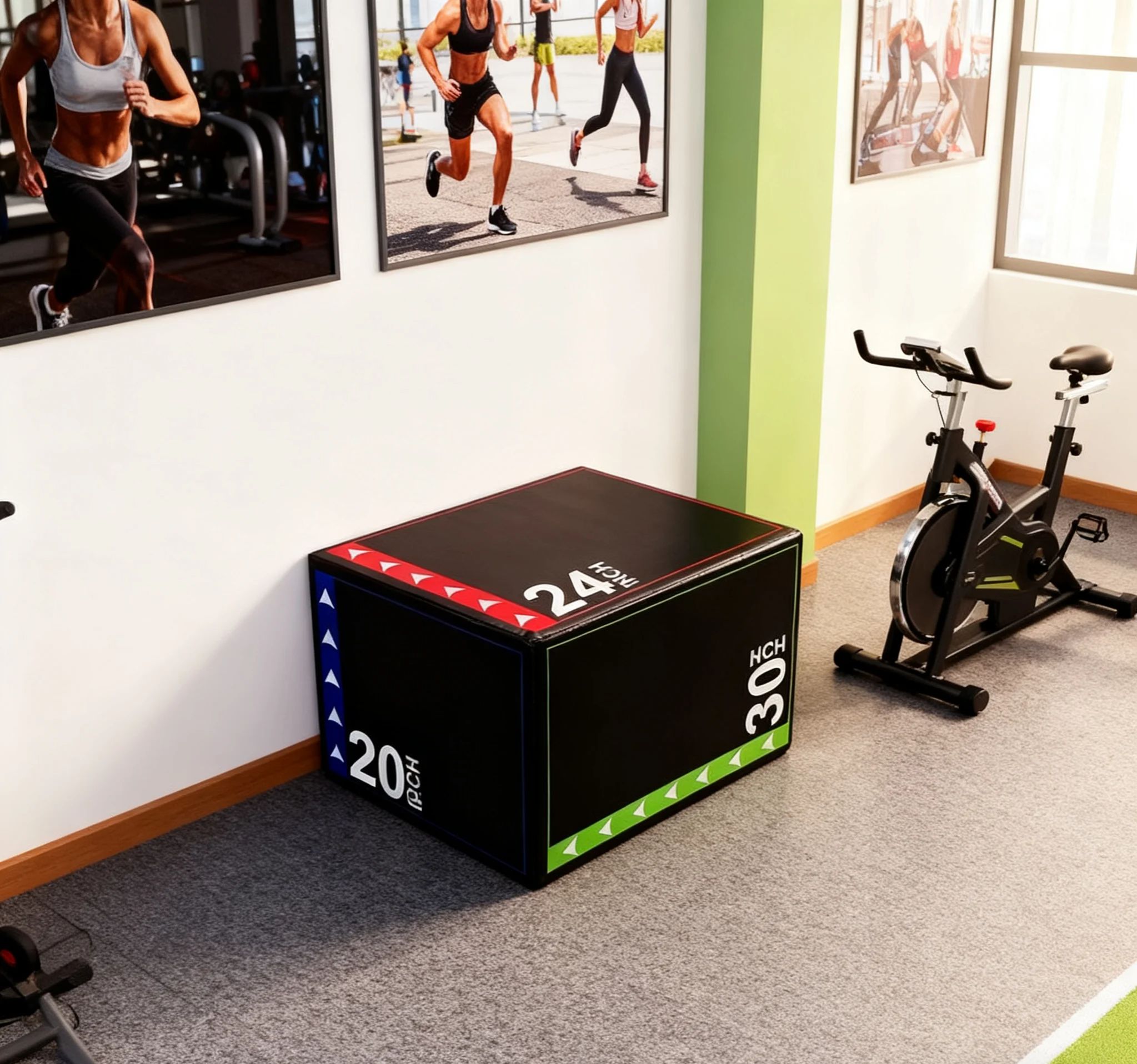 3-in-1Jump Box Plyometric Box  - огляд і ціна Home Gym Jump Box