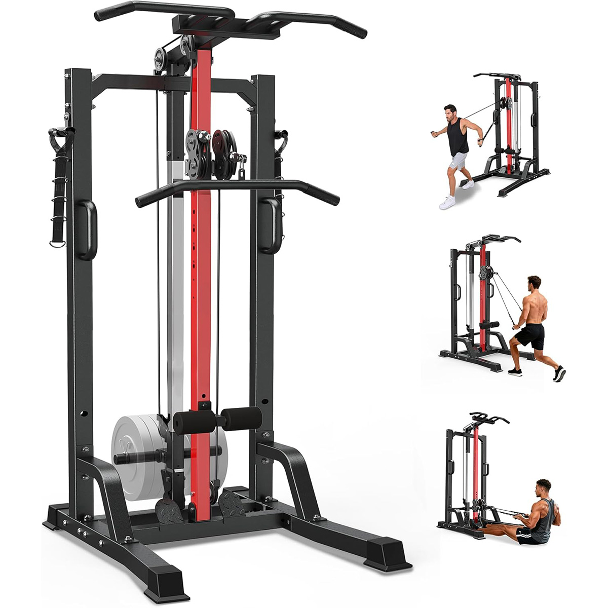 Pooboo Home Gym Machine - High - огляд і ціна Home Gym Lat Pulldown