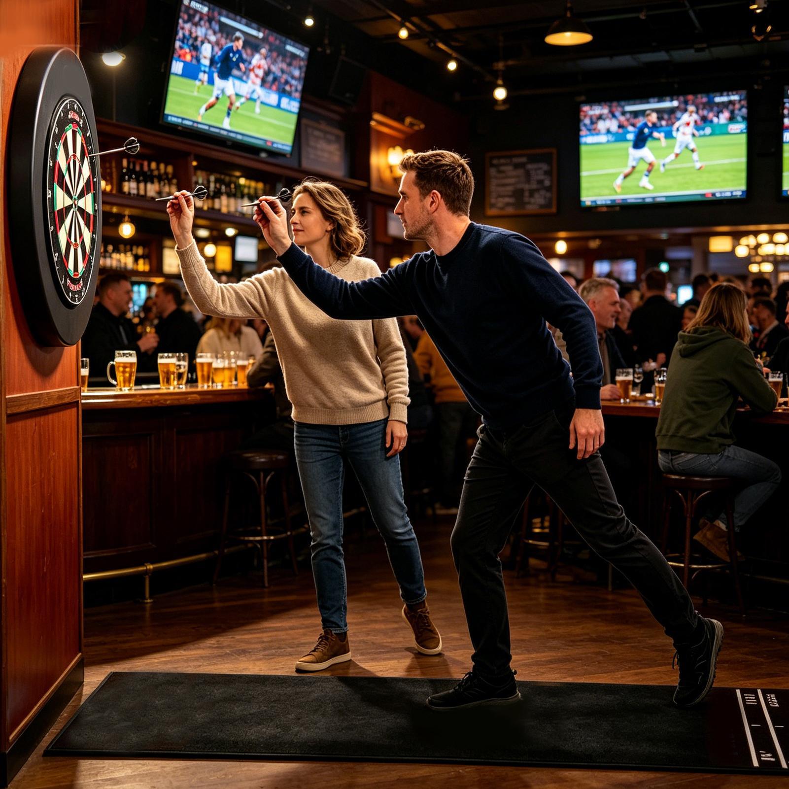 Darts Throw Mat Sports Practic - огляд і ціна Home Gym Practice