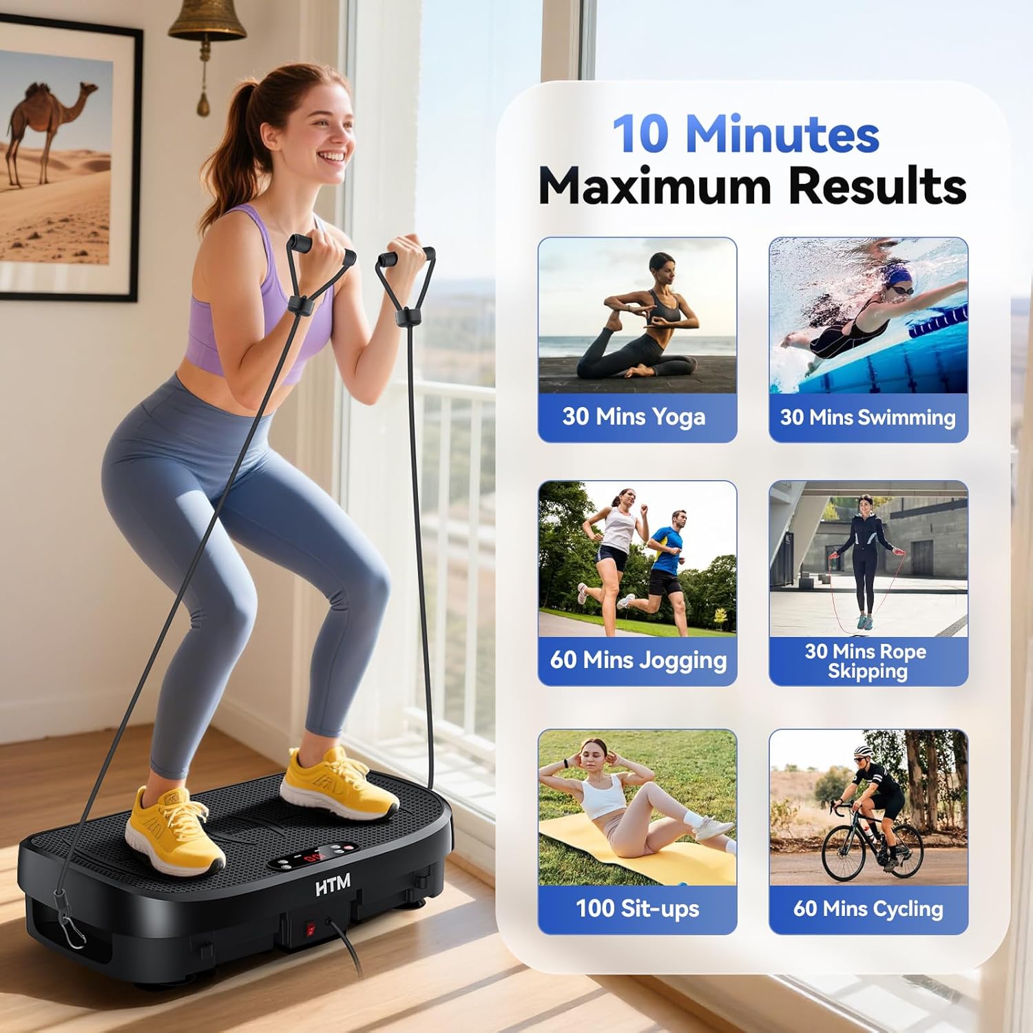 Vibration Plate Fat Burning Fi - огляд і ціна Home Gym Unit