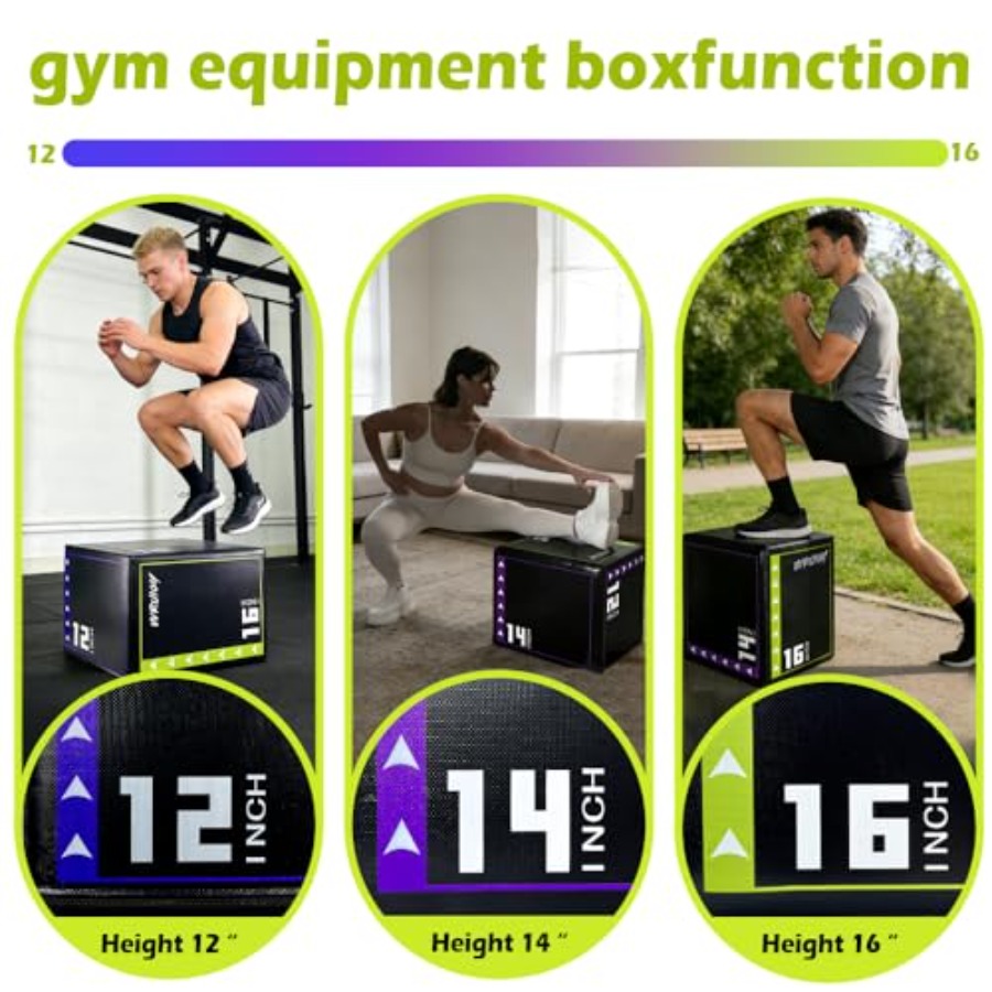 Home gym exercise box: foam bl - огляд і ціна Home Gym Jump Box