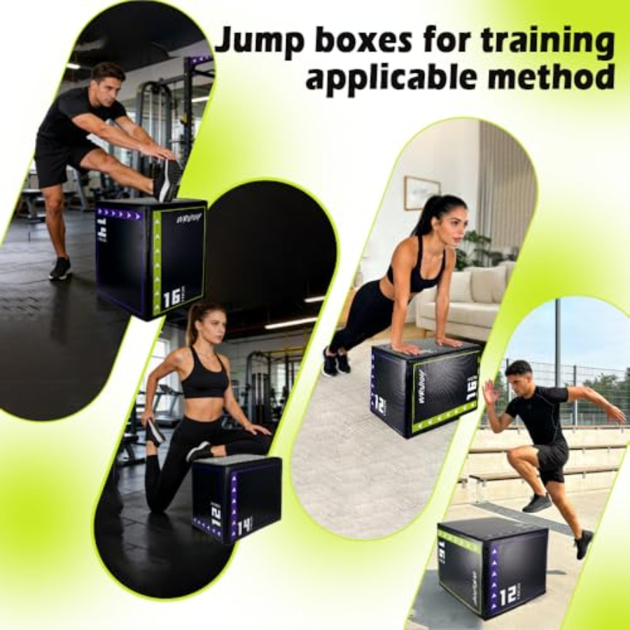 Home gym exercise box: foam bl - огляд і ціна Home Gym Jump Box