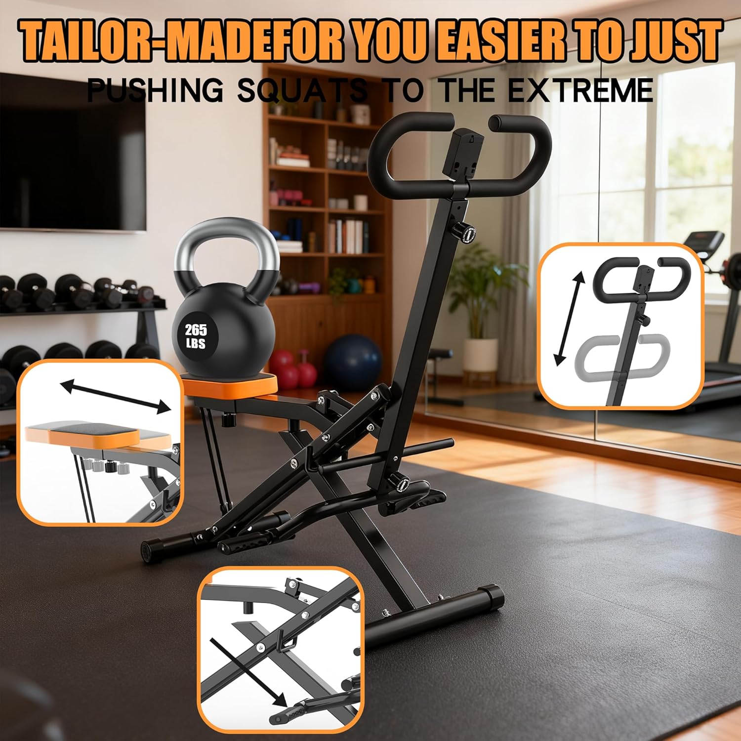 Squat Machine For Home, Assist - огляд і ціна Home Gym Leg Press