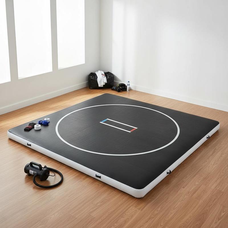 Inflatable Grappling Pad 13x13 - огляд і ціна Home Gym Practice