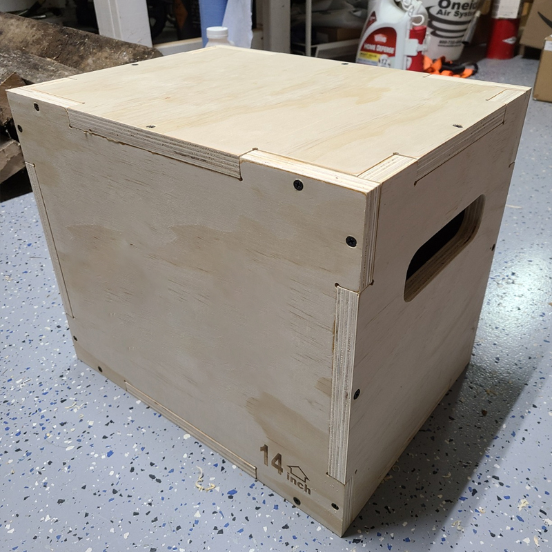 3 In 1 Wooden Fitness Plyometr - огляд і ціна Home Gym Jump Box