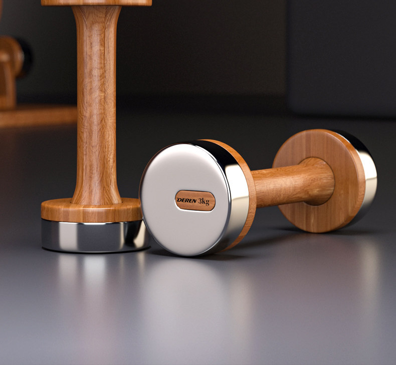 Wood & Steel Adjustable Dumbbe - огляд і ціна Home Gym Design