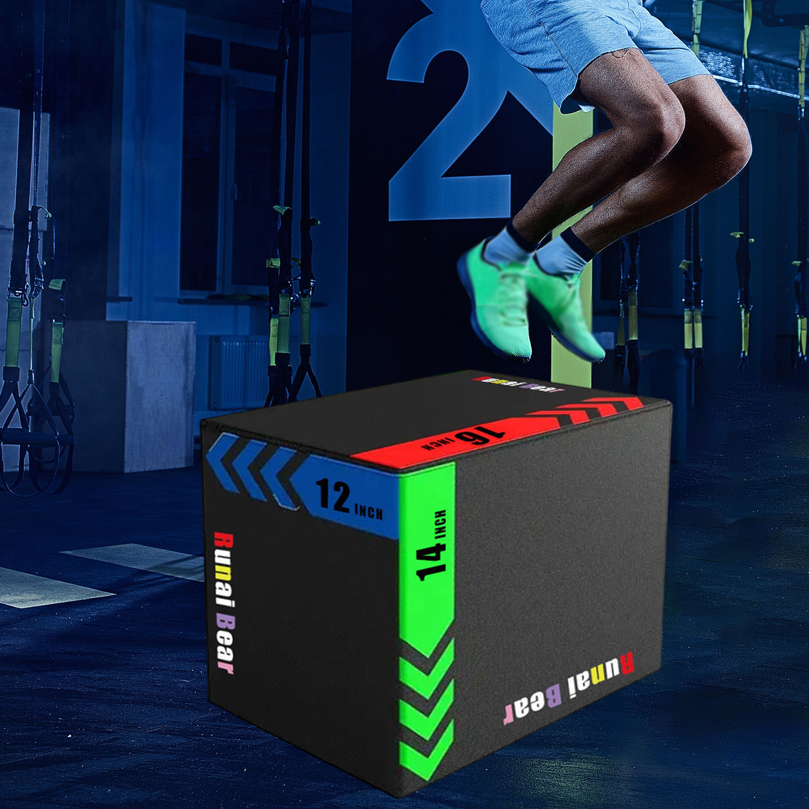 Plyo Jumping Exercise Box Port - огляд і ціна Home Gym Jump Box