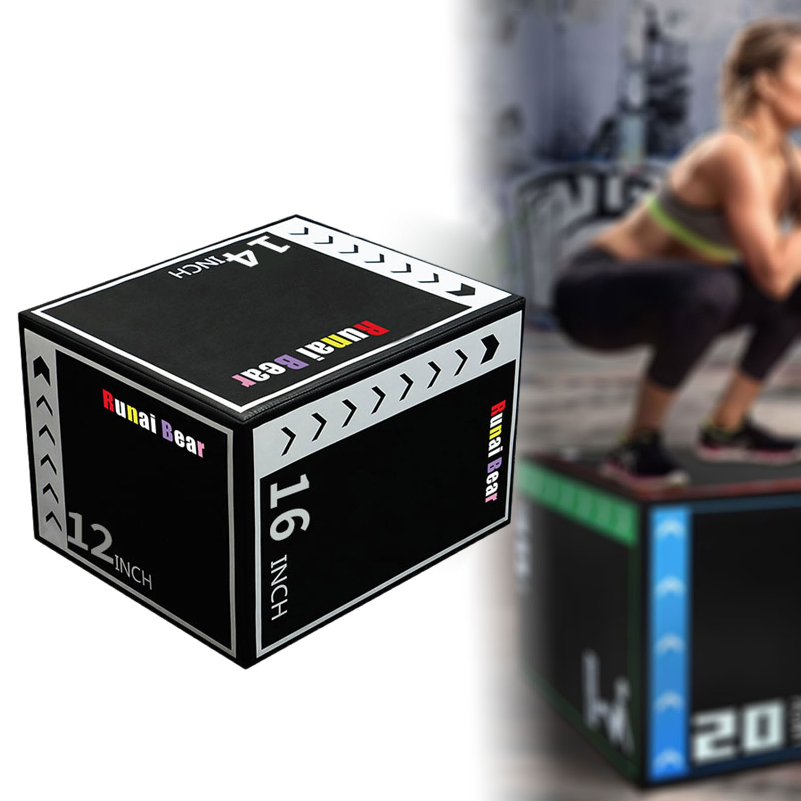 Plyo Jumping Exercise Box Port - огляд і ціна Home Gym Jump Box