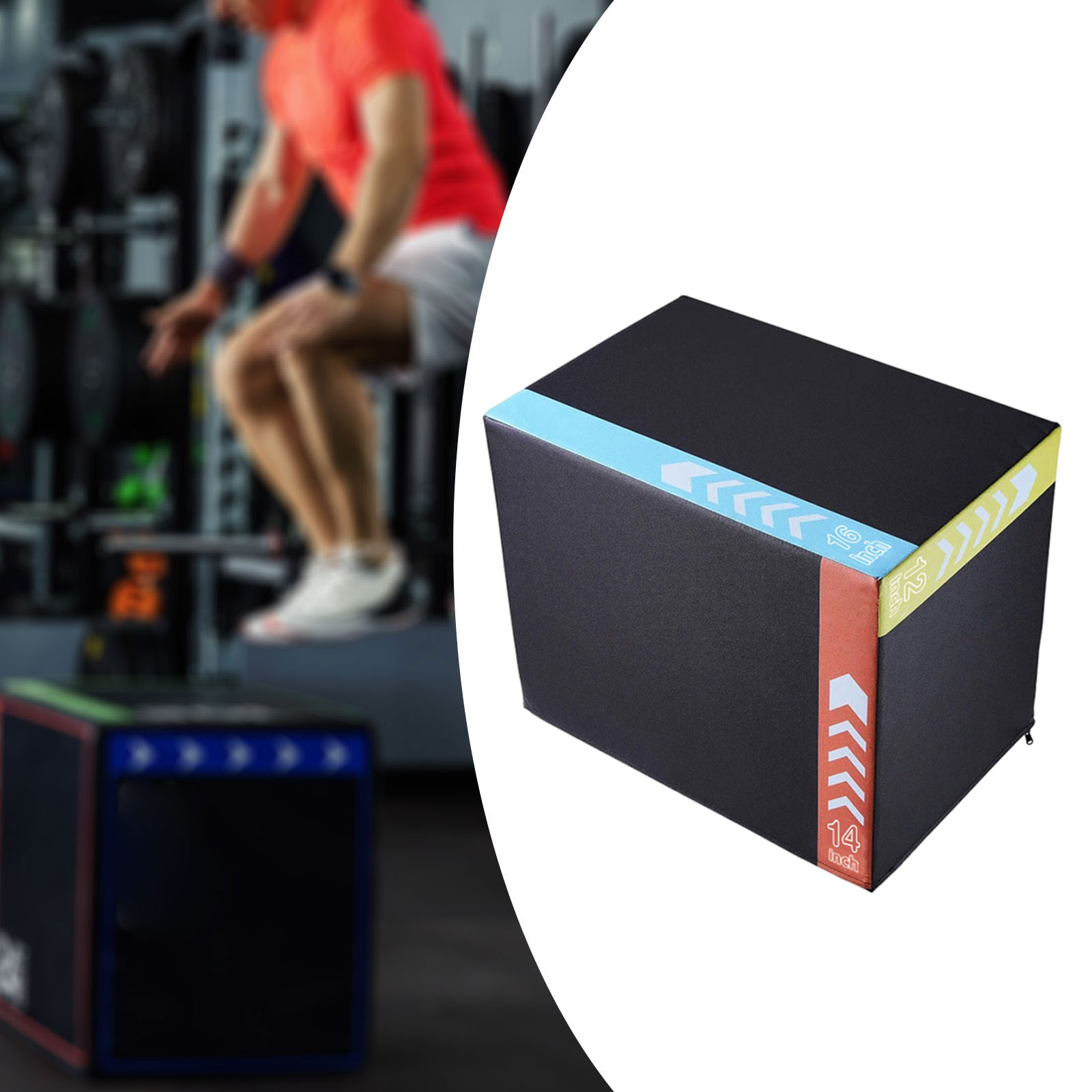 Plyo Jumping Exercise Box Port - огляд і ціна Home Gym Jump Box