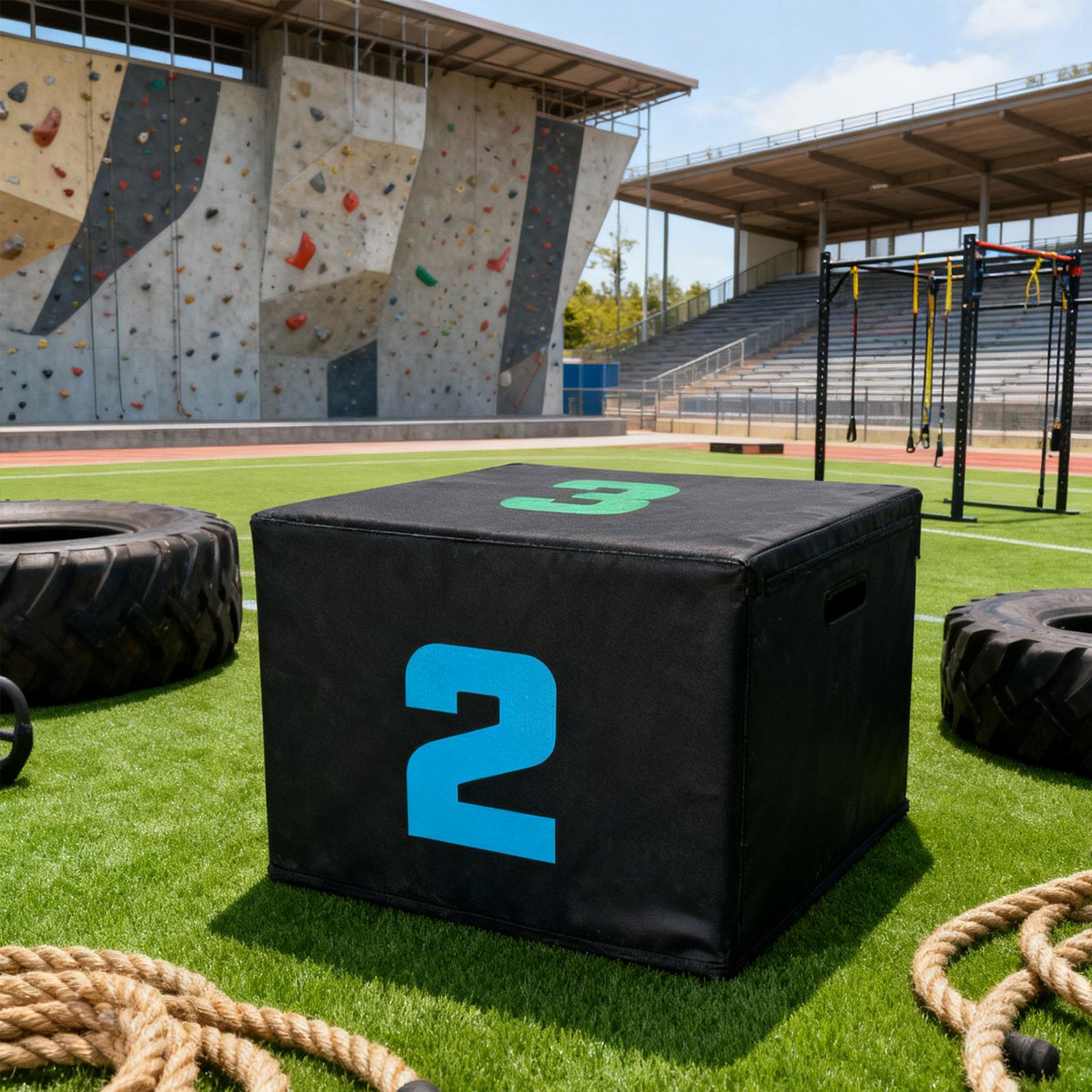 PVC Plyometric Jump Box Step P - огляд і ціна Home Gym Jump Box