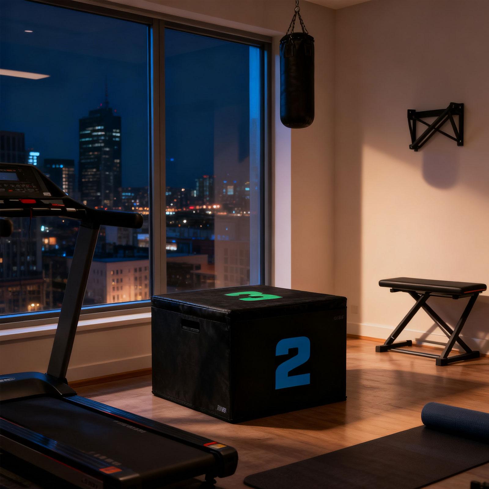 PVC Plyometric Jump Box Step P - огляд і ціна Home Gym Jump Box