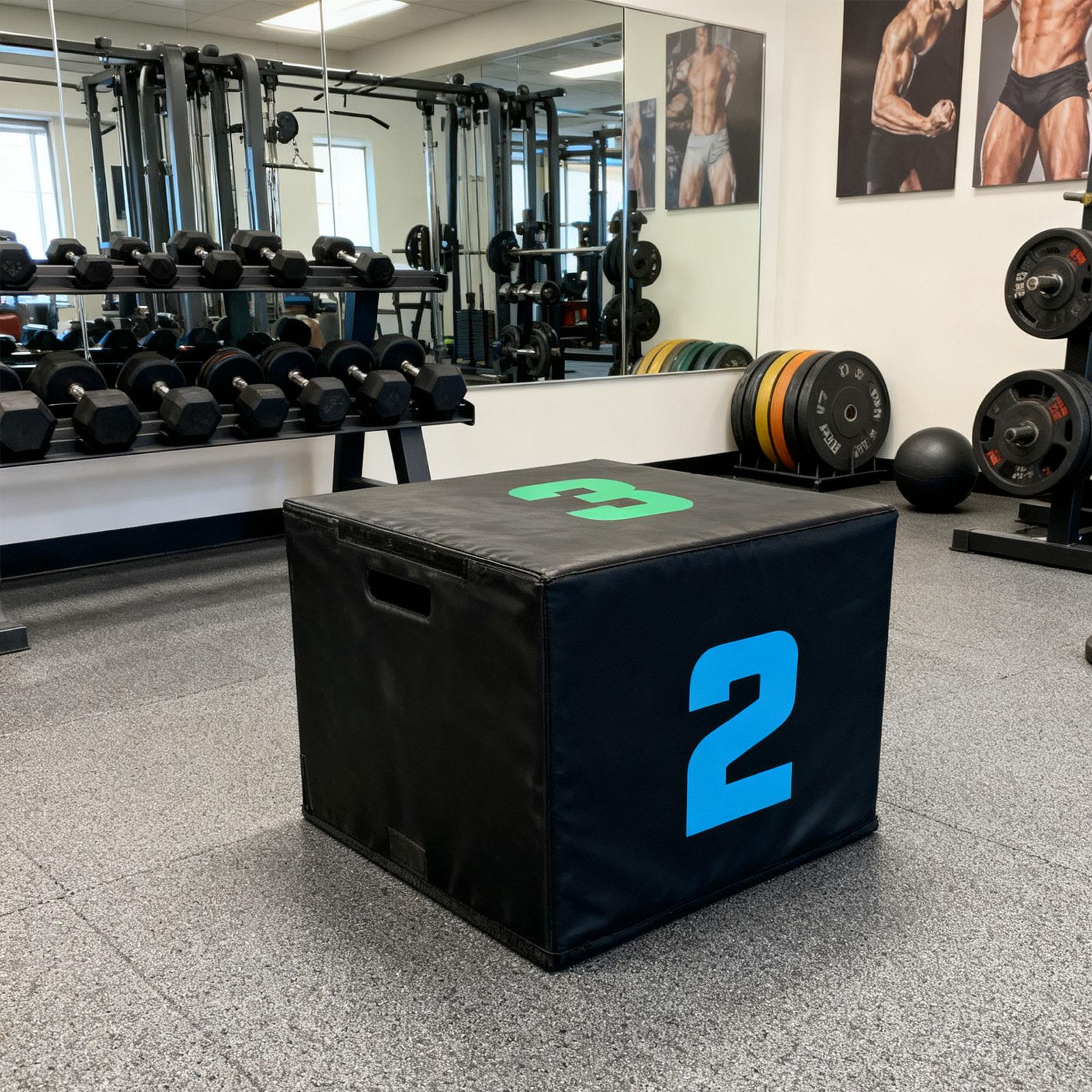 PVC Plyometric Jump Box Step P - огляд і ціна Home Gym Jump Box