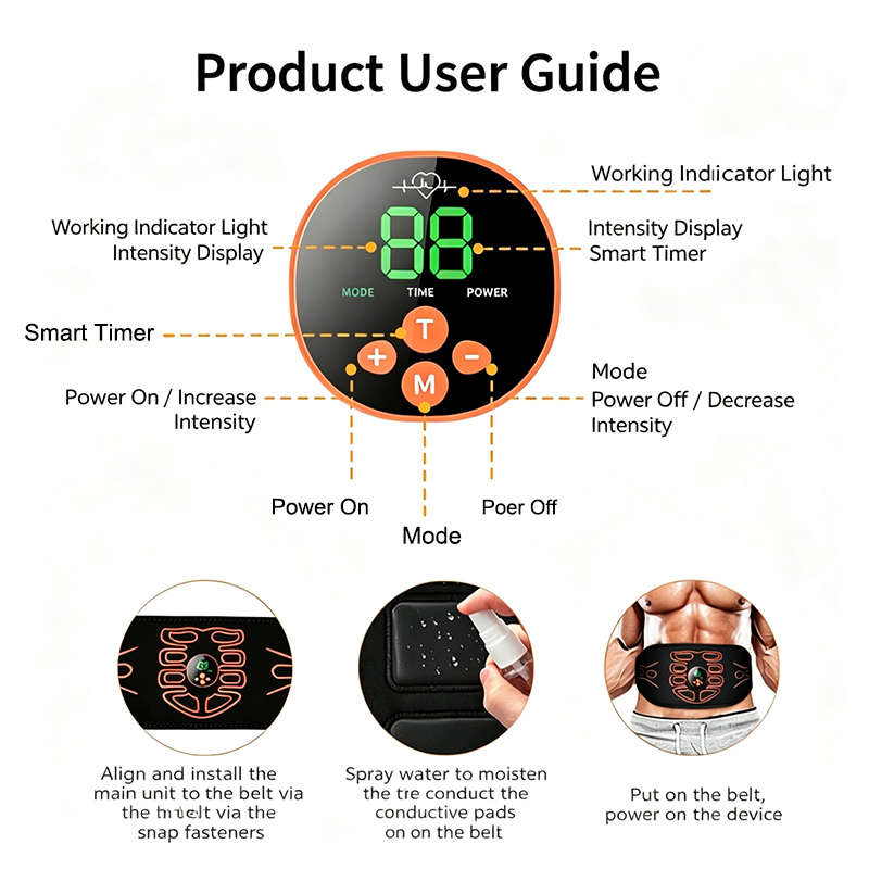 Abdominal Toning Belt Smart Ab - огляд і ціна Home Gym Unit