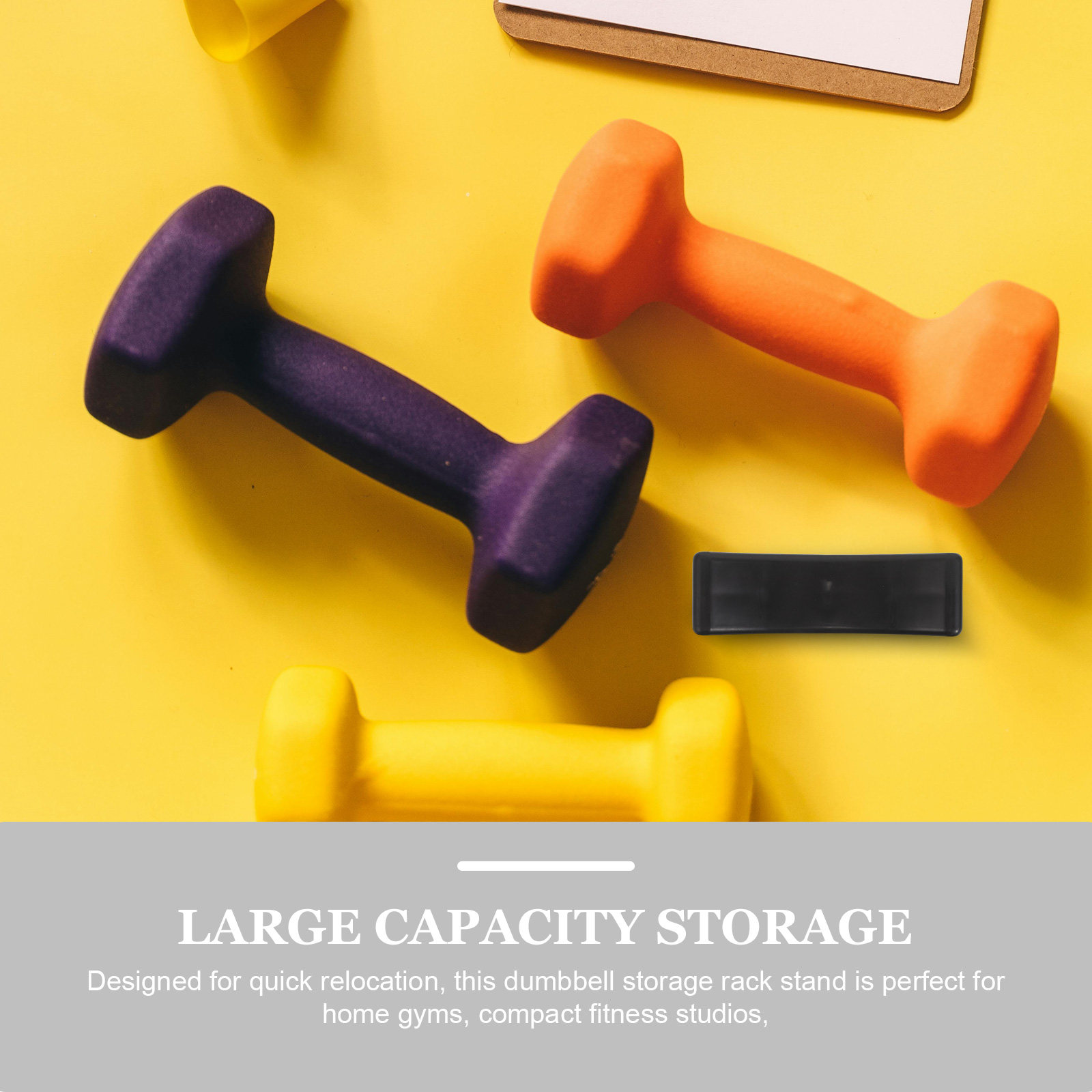 8Pcs Dumbbell Storage Saddles  - огляд і ціна Home Gym Design