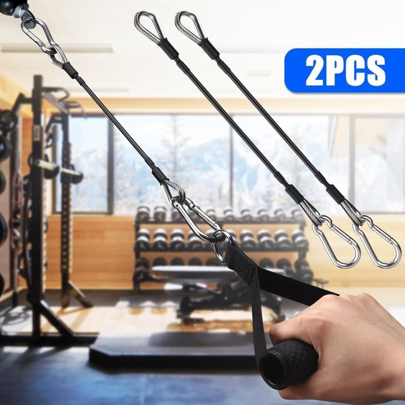 1/2Pcs 25cm Gym Cable Extensio - огляд і ціна Home Gym Lat Pulldown