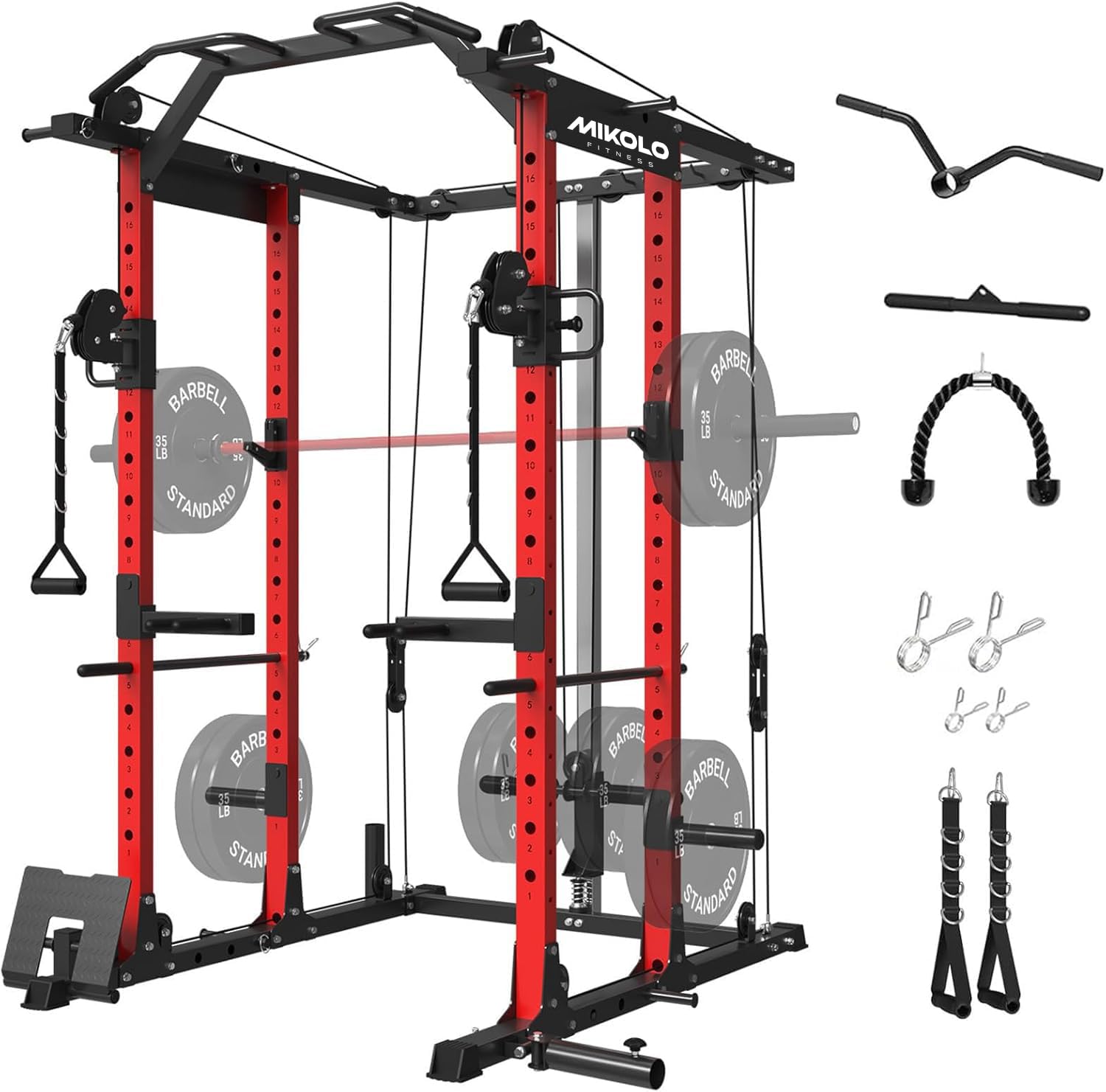 Power Cage with Cable Crossove - огляд і ціна Home Gym Lat Pulldown