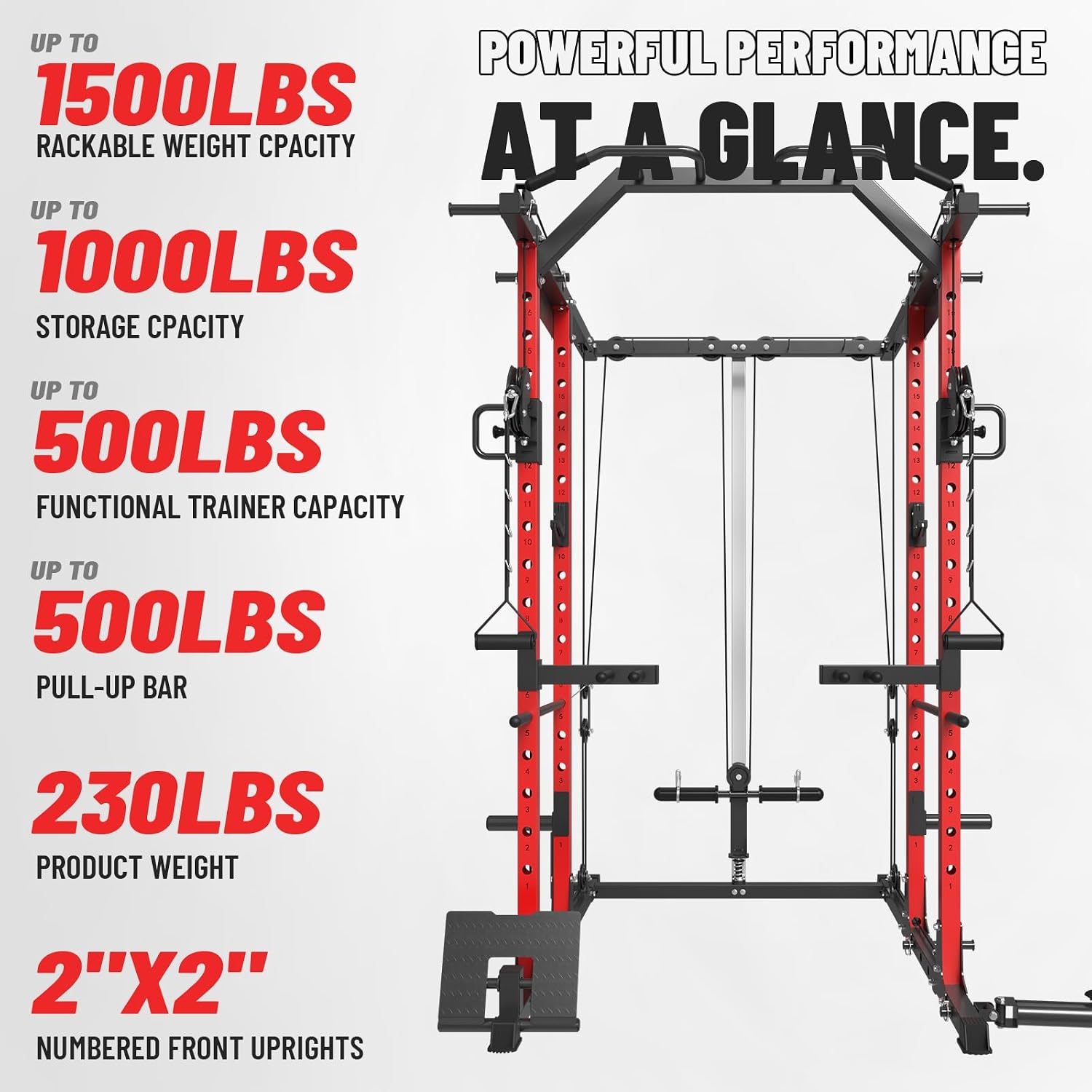 Power Cage with Cable Crossove - огляд і ціна Home Gym Lat Pulldown