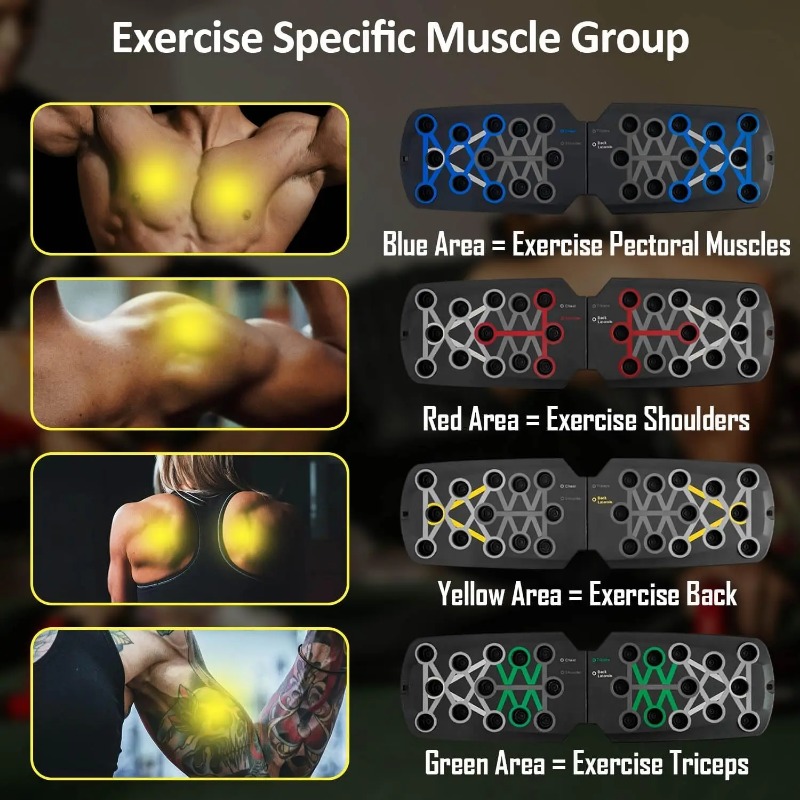 Foldable Push Up Board with Re - огляд і ціна Home Gym Unit